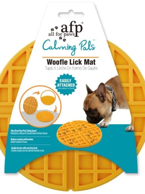 ALL FOR PAWS Calm Pals Jucărie pentru calmare Woofle Lick Mat