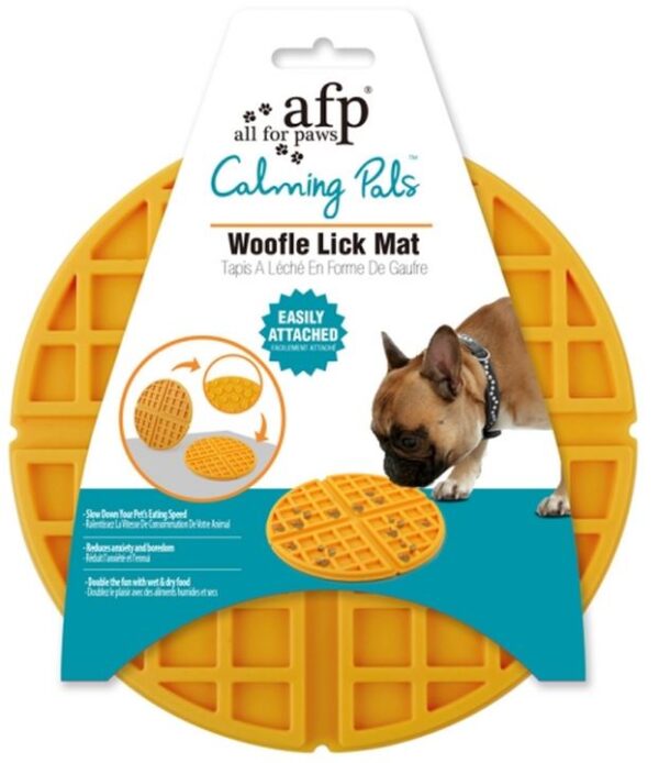 ALL FOR PAWS Calm Pals Jucărie pentru calmare Woofle Lick Mat