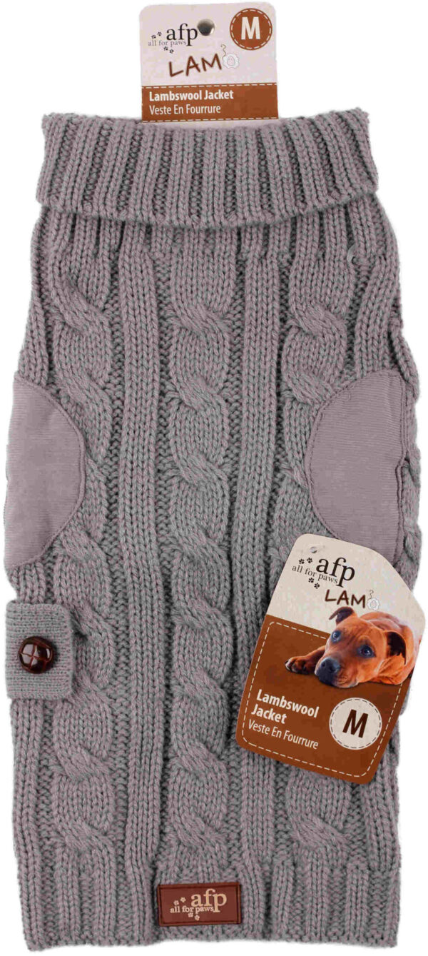 ALL FOR PAWS LAMBSWOOL Pulover tricotat pentru câini