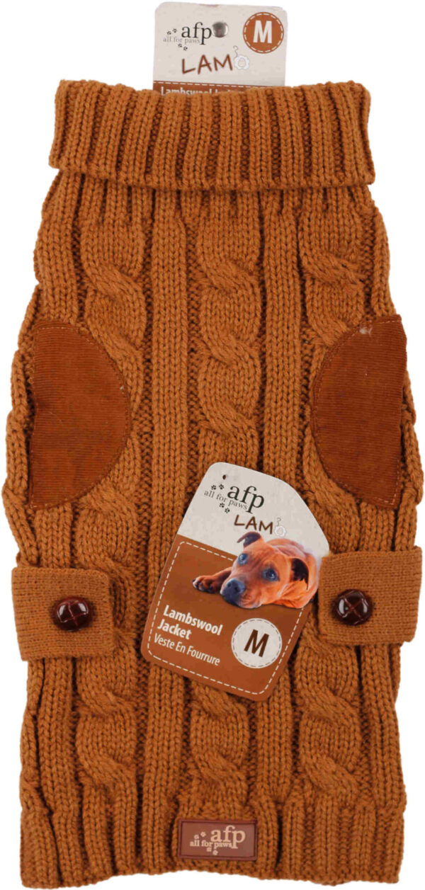 ALL FOR PAWS LAMBSWOOL Pulover tricotat pentru câini