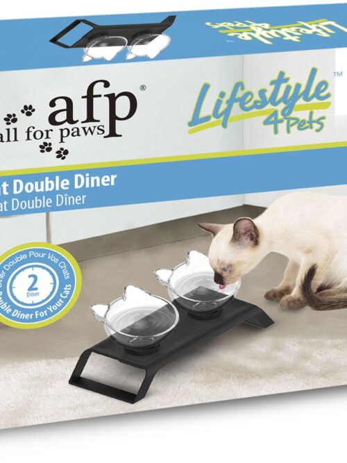 ALL FOR PAWS Lifestyle4Pets Bol dublu pentru pisici