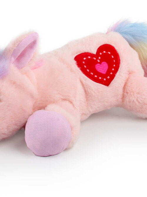 ALL FOR PAWS Little Buddy Jucărie pentru căţeluşi Heart Beat Warm Unicorn