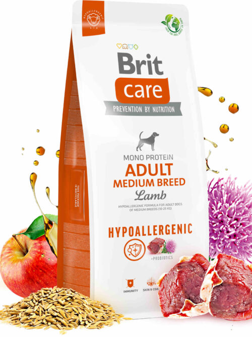 BRIT CARE Hypoallergenic Adult Medium Breed