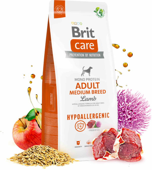 BRIT CARE Hypoallergenic Adult Medium Breed