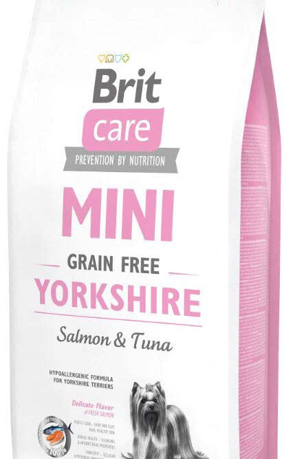 BRIT CARE Mini Grain Free Yorkshire Somon şi Ton