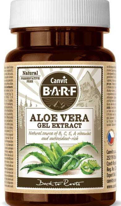 CANVIT BARF Gel cu extract de Aloe Vera 40g