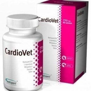 CARDIOVET Supliment pentru câini cu cardiomiopatie 770mg 90 comprimate