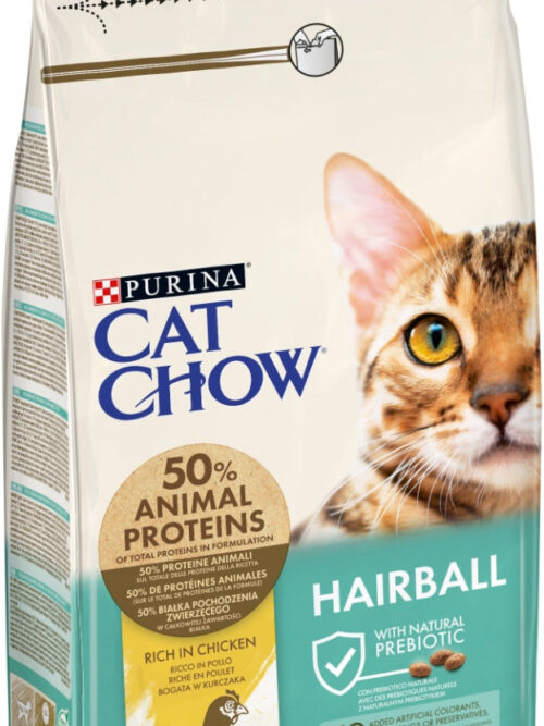 CAT CHOW Hrană uscată pentru pisici Adulte Special Care HAIRBALL Control