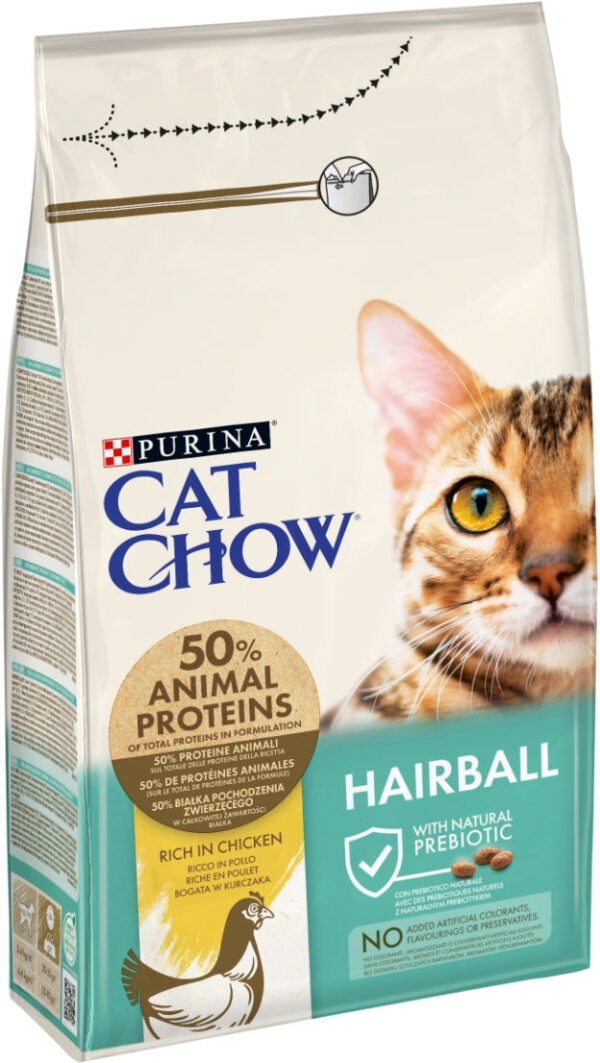 CAT CHOW Hrană uscată pentru pisici Adulte Special Care HAIRBALL Control