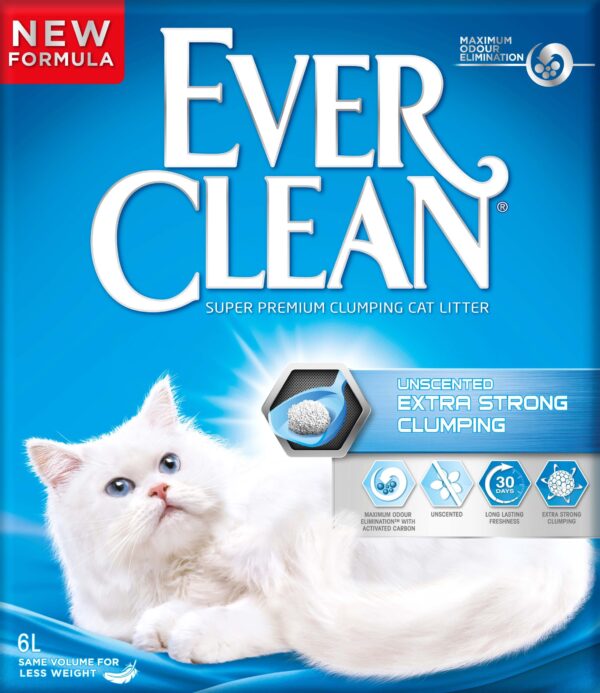 EVER CLEAN Extra Strong Clumping Nisip pentru pisici