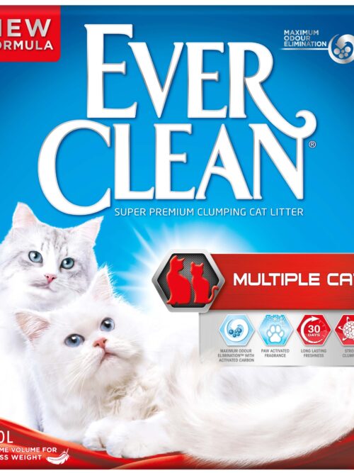 EVER CLEAN Multiple Cat Nisip pentru pisici 10L