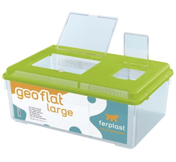 FERPLAST Terariu pentru reptile Geo Flat Large 8L 46