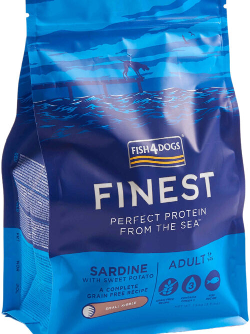 FISH4DOGS Finest Adult Sardine şi Cartofi dulci