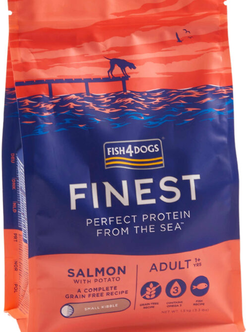 FISH4DOGS Finest Adult Somon şi Cartofi