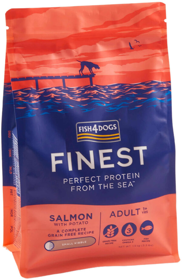 FISH4DOGS Finest Adult Somon şi Cartofi