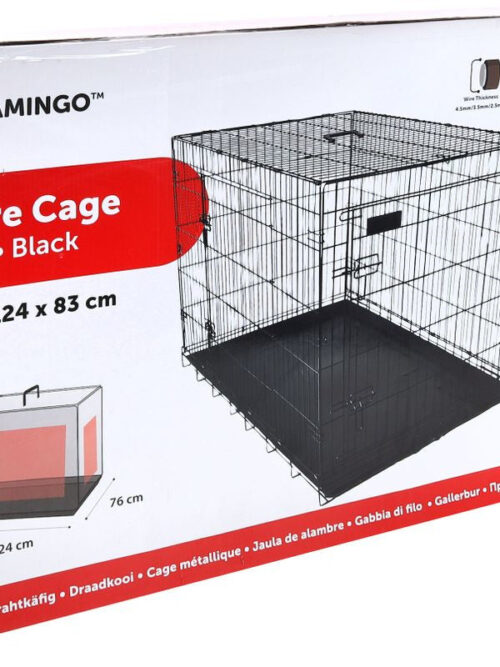 FLAMINGO Cuşcă EBO BLACK pentru câini