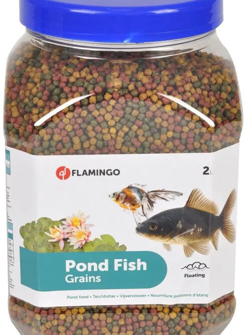 FLAMINGO Hrană granule pentru peştii din iaz 2L/650 grame