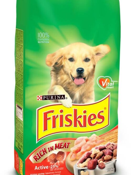 FRISKIES Hrană uscată ACTIVE pentru câini Adulţi