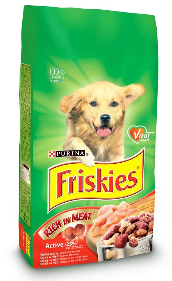 FRISKIES Hrană uscată ACTIVE pentru câini Adulţi