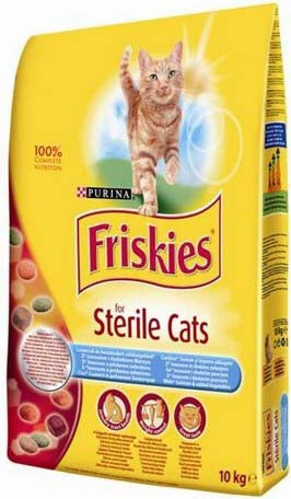 FRISKIES Hrană uscată pentru pisici STERILIZATE