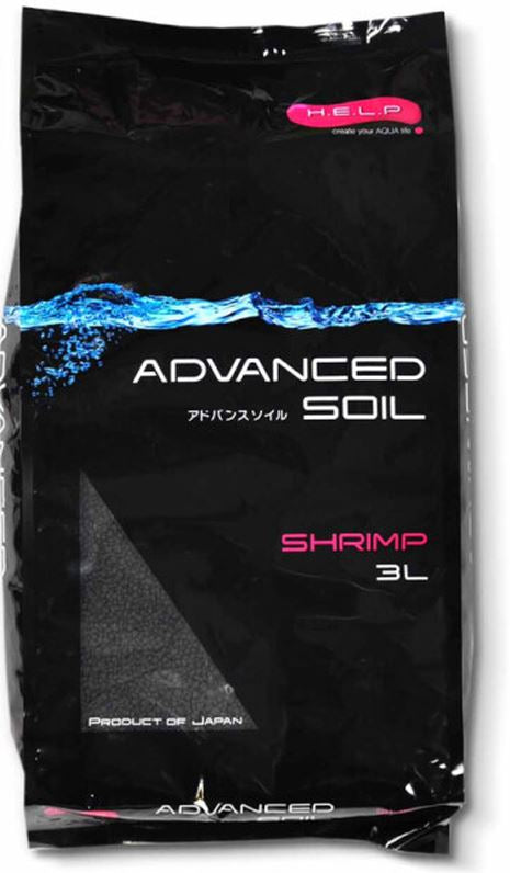 H.E.L.P. ADVANCED SOIL Substrat japonez pentru acvarii Shrimp 3L