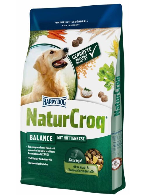 HAPPY DOG Natur Croq BALANCE pentru câini cu activitate normală