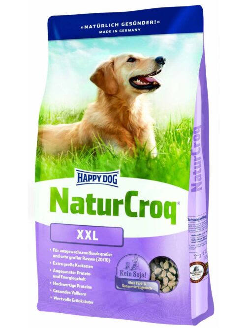 HAPPY DOG Natur Croq XXL pentru câini Talie Mare/Foarte Mare 15kg