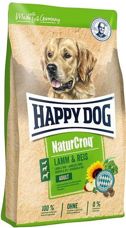 HAPPY DOG Natur Croq pentru câini adulţi Miel/Orez