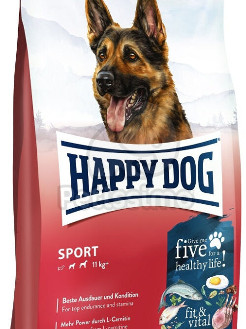 HAPPY DOG Supreme Fitt&Well Adult Sport Pasăre/Miel 14kg