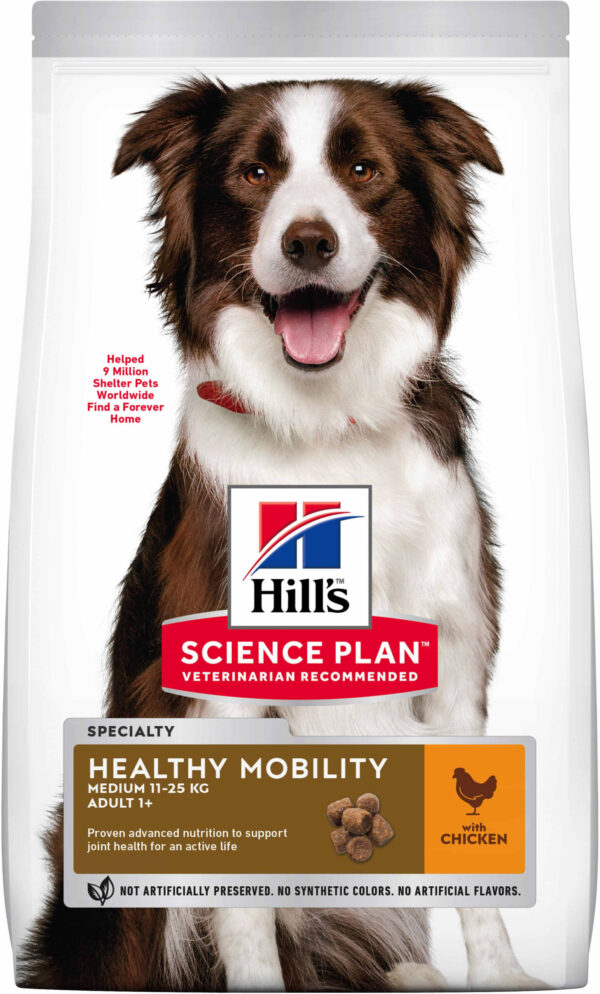 HILL's Canine Adult Talie Medie HEALTHY MOBILITY