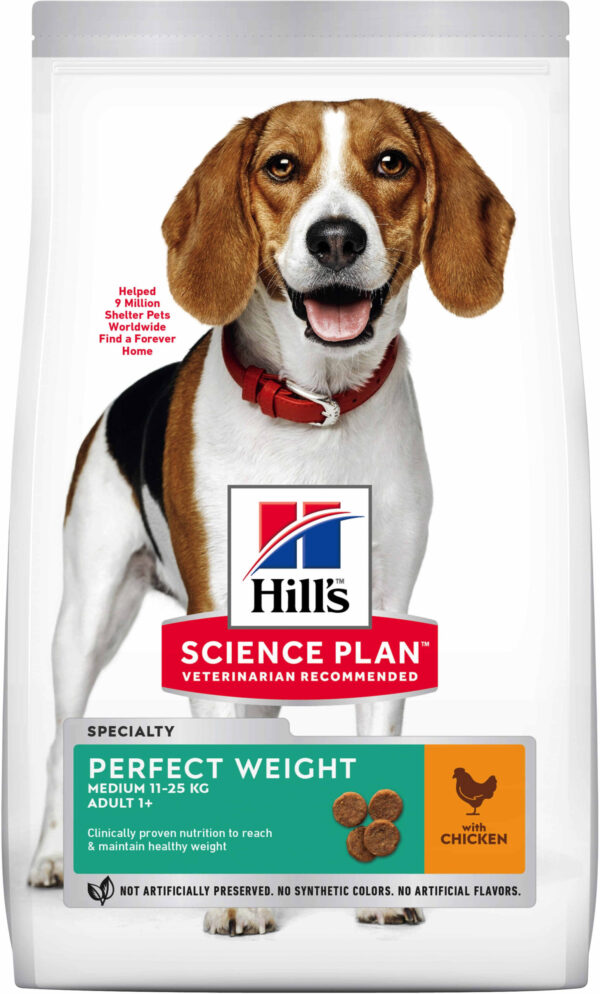 HILL's Canine Adult Talie Medie PERFECT WEIGHT