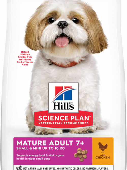 HILL's Canine MATURE Small & Miniature cu Pui