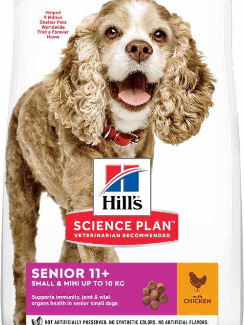 HILL's Canine SENIOR Small & Miniature cu Pui 1