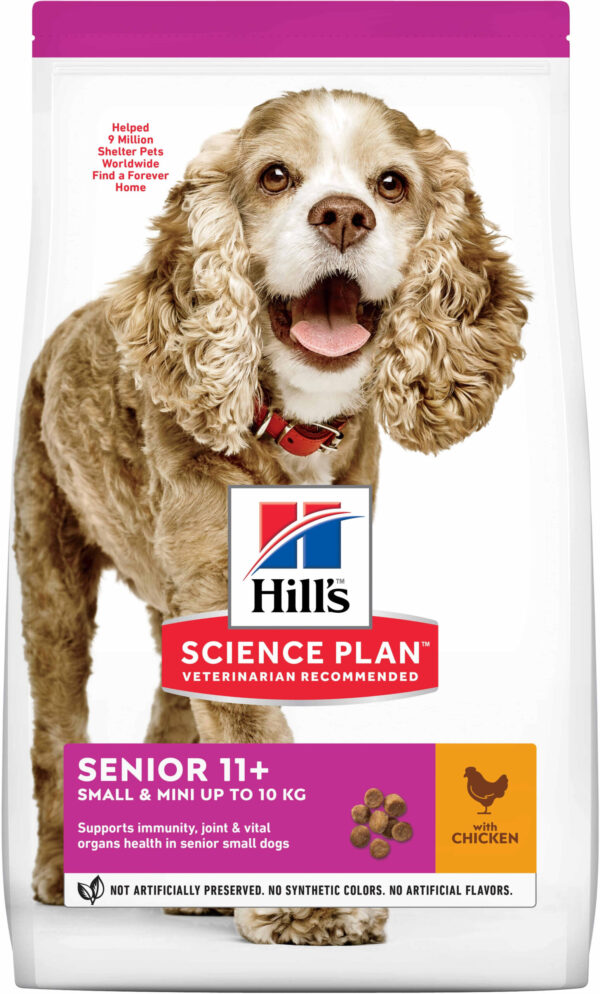 HILL's Canine SENIOR Small & Miniature cu Pui 1