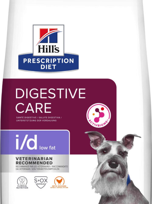 HILL's PD CANINE I/D Low Fat Hrană uscată pentru tulburări gastrointestinale