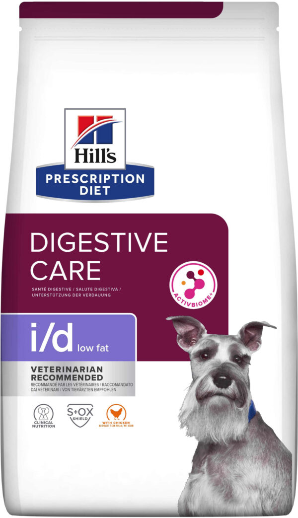 HILL's PD CANINE I/D Low Fat Hrană uscată pentru tulburări gastrointestinale