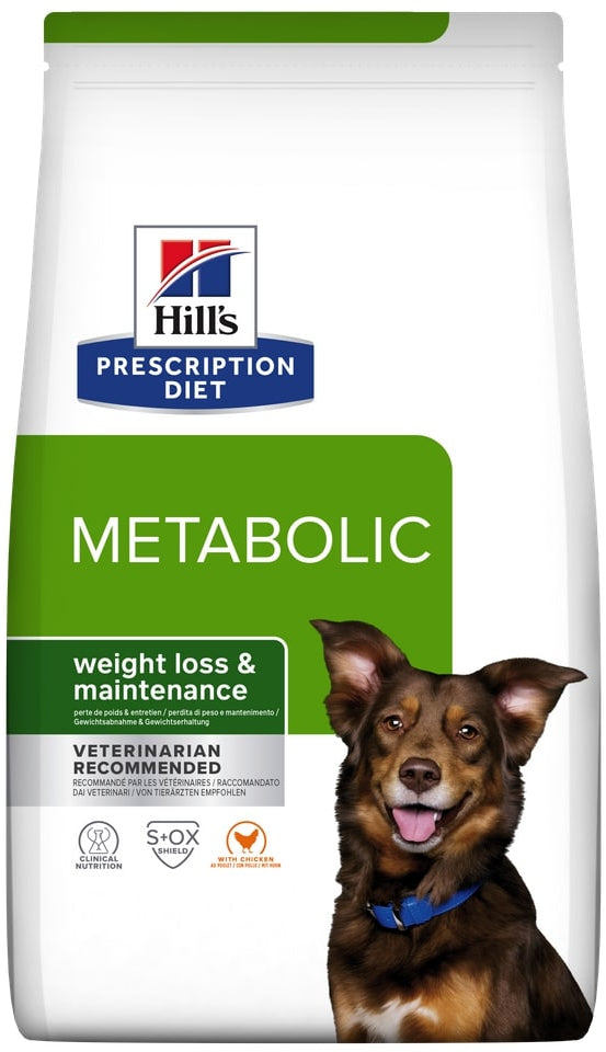 HILL's PD CANINE Metabolic Hrană uscată pt.slăbire şi întreţinerea greutăţii