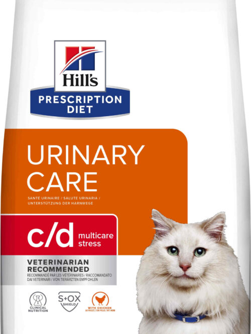 HILL's PD FELINE C/D Urinary Stress Hrană uscată pt vezica urinară şi uretră