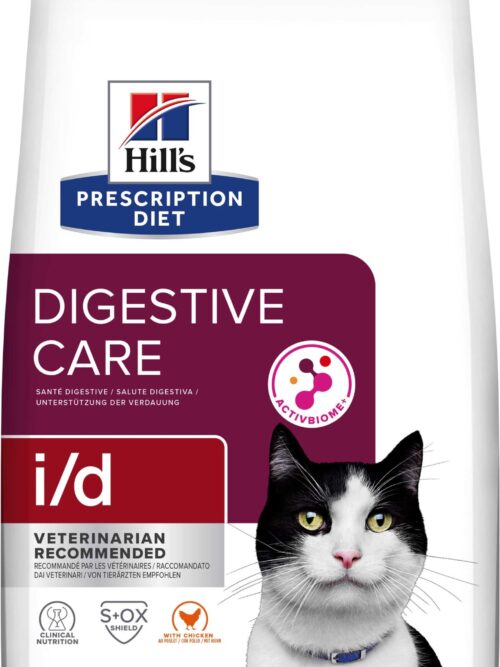 HILL's PD FELINE I/D Hrană uscată pentru pisici cu probleme gastrointestinale