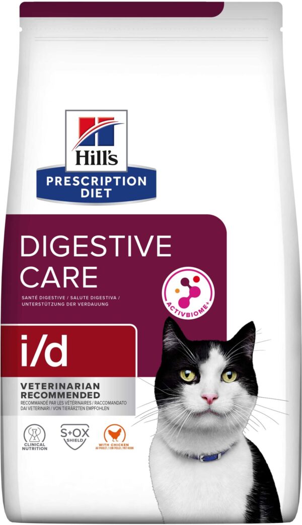 HILL's PD FELINE I/D Hrană uscată pentru pisici cu probleme gastrointestinale