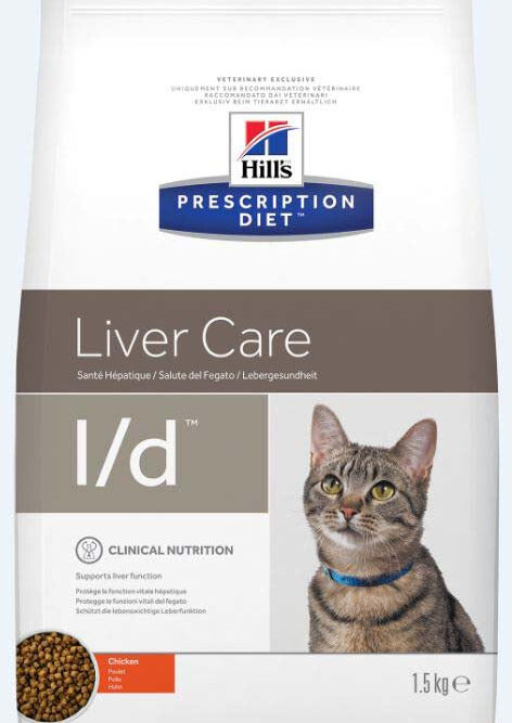 HILL's PD FELINE L/D Hrană uscată pentru probleme hepatice 1