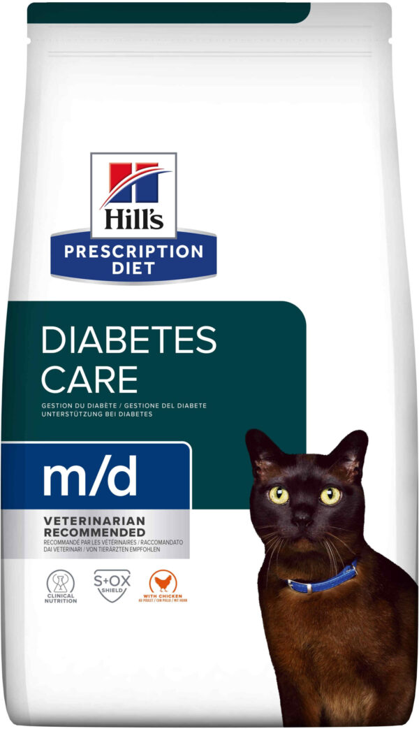 HILL's PD FELINE M/D Hrană uscată pentru diabet sau obezitate 1