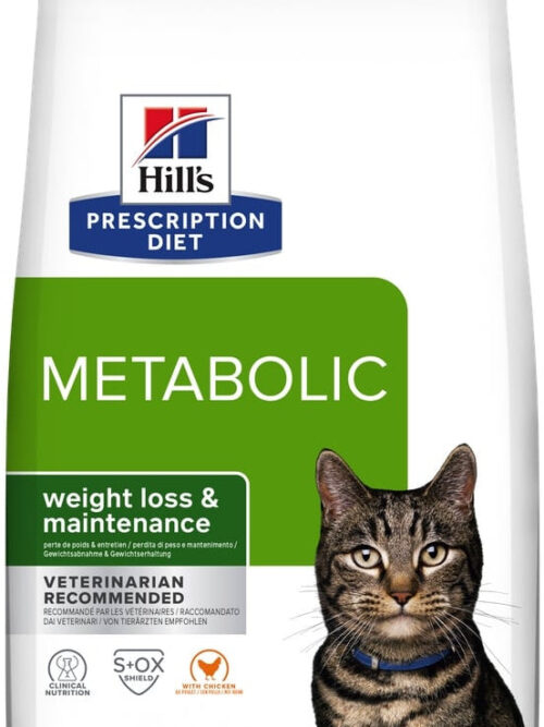 HILL's PD FELINE METABOLIC Hrană uscată pt.slăbire şi întreţinerea greutăţii