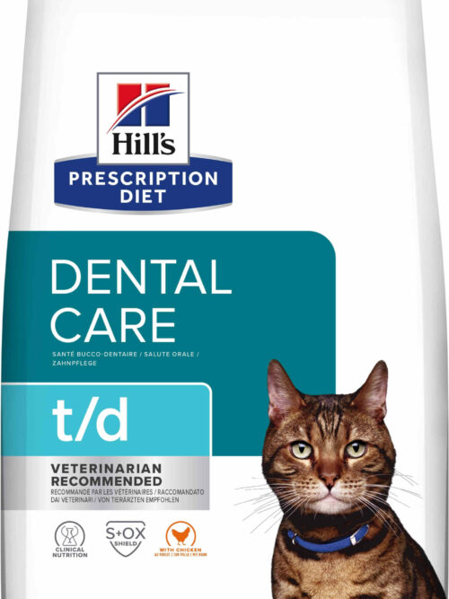 HILL's PD FELINE T/D Hrană uscată pentru boli stomatologice 3 kg