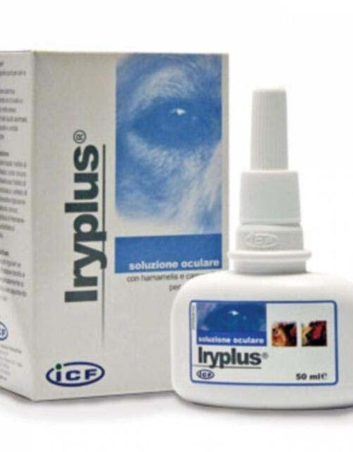 IRYPLUS (ICF) Soluţie curăţare cruste şi mucus zona oculară câini şi pisici 50ml