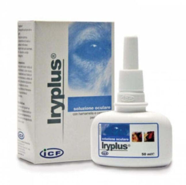 IRYPLUS (ICF) Soluţie curăţare cruste şi mucus zona oculară câini şi pisici 50ml