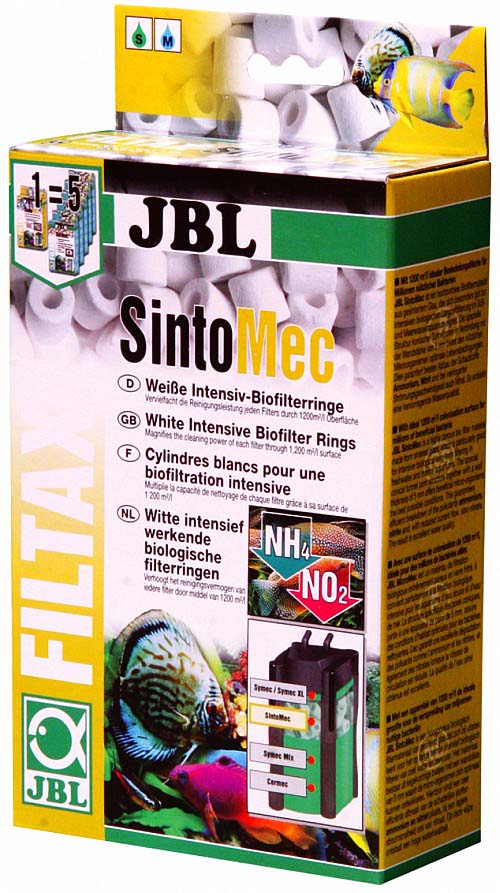 JBL SintoMec Inele ceramice pentru filtrare biologică intensivă 450g