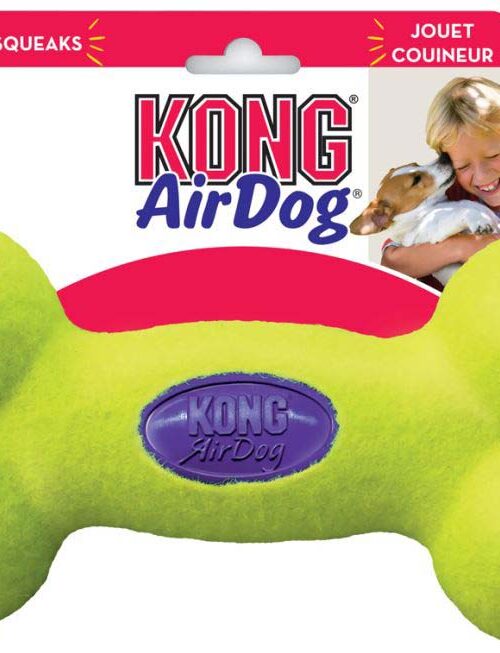 KONG Jucărie pentru câini Air Squeaker Bone