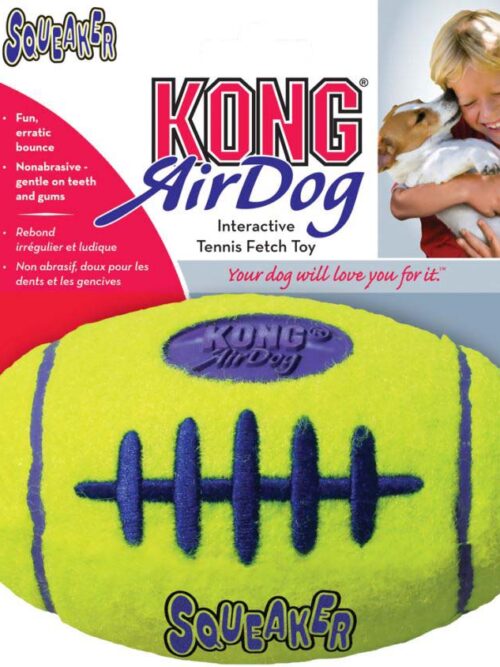 KONG Jucărie pentru câini Air Squeaker Football