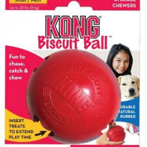 KONG Jucărie pentru câini Biscuit Ball Small